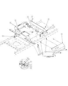 Control Assembly (2009 And After) Diagram and Parts List for ENFORCER48 53AH3AGN050-22HP Cub Cadet Lawn Tractor